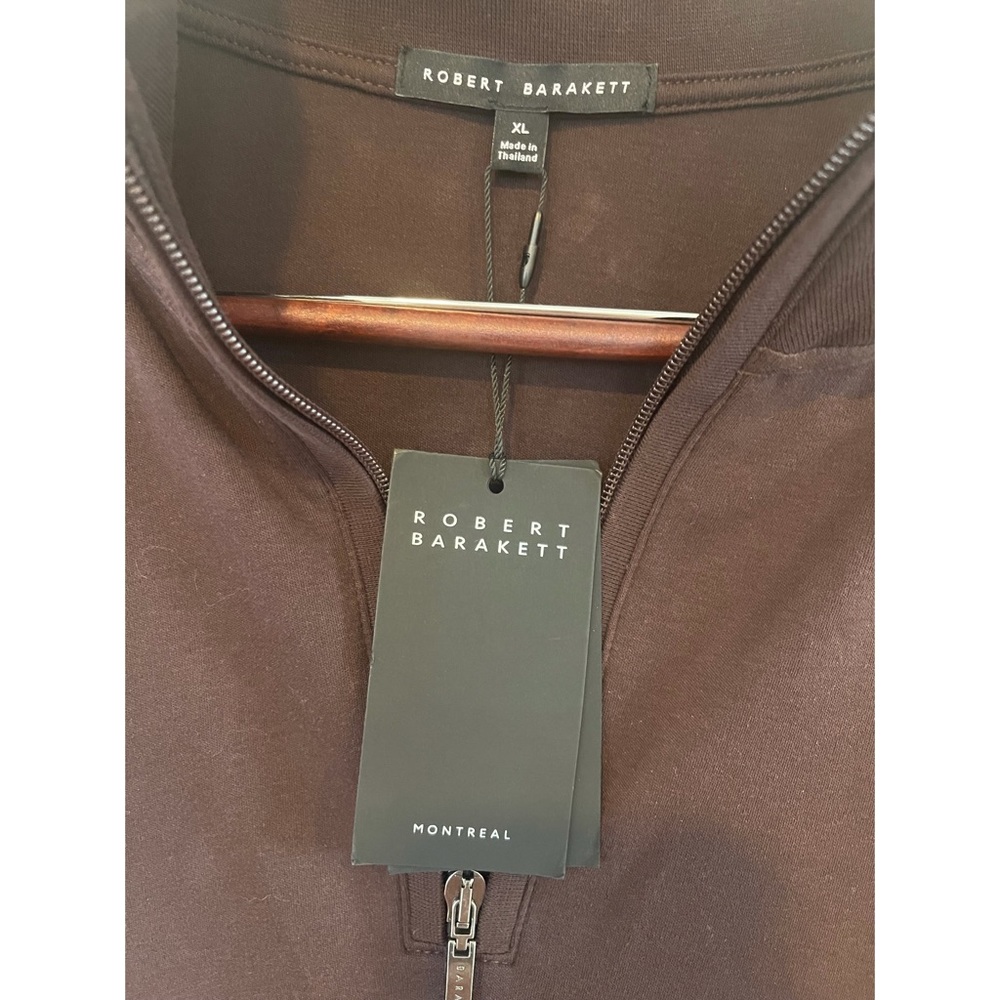 Men’s Brown Quarter Zip - size X Large
